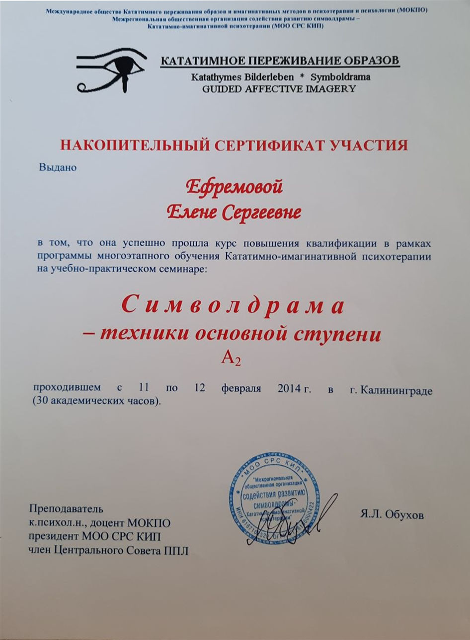 Сертификат 6