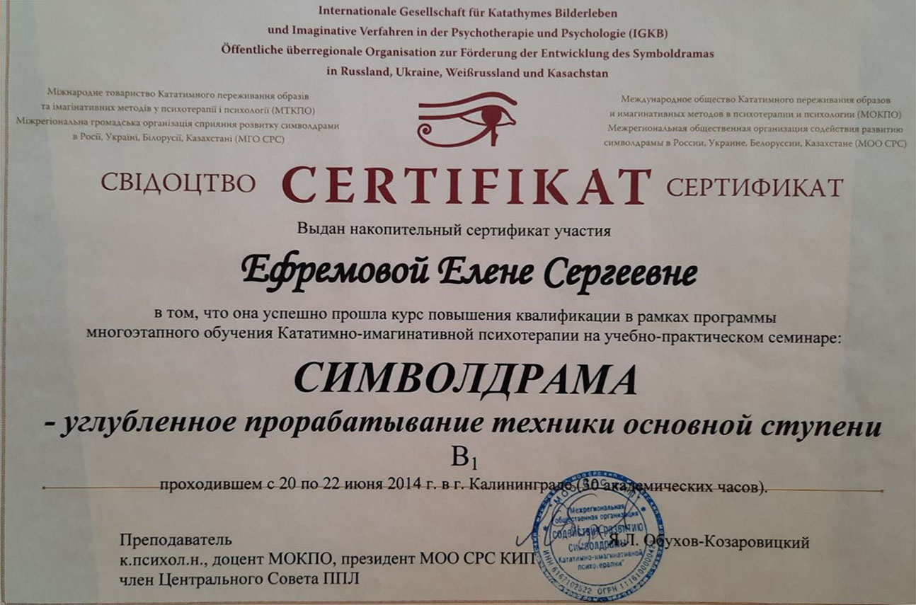 Сертификат 7